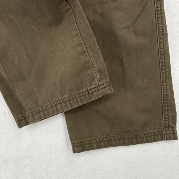 Keen Pull On Pants Boys XL Olive Green Reinforced Knees Elastic Waist Cotton - Picture 8 of 12